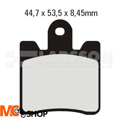 Klocki hamulcowe EBC (4 szt.) FA423/4HH 4100870 Yamaha FJR 1300