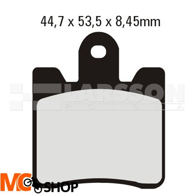 Klocki hamulcowe EBC (4 szt.) FA423/4HH 4100870 Yamaha FJR 1300