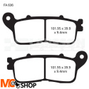 Klocki hamulcowe EBC FA636HH (2 szt.) 4102424 Honda VFR 1200