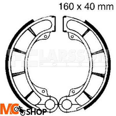 Szczęki hamulcowe komplet EBC 321 4200033 Honda VT 600
