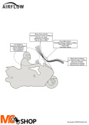 GIVI AF318 szyba Airflow Honda SW-T