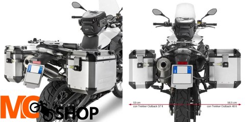 GIVI PL5103CAM stelaż boczny Outback BMW F800GS