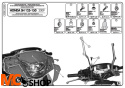 GIVI A315A MOCOWANIE SZYBY HONDA SH125-150'09