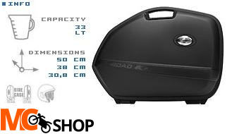 Kufry Boczne Kappa K33N Monokey Side System