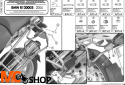 Kappa KL684 Stelaż boczny Bmw R 1200 Gs (04 > 09)
