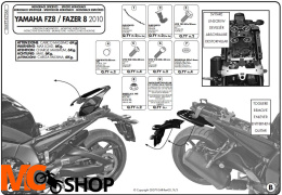 Kappa KZ366 centralny Yamaha FZ8- Fazer
