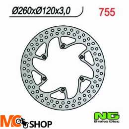 NG TARCZA HAMULCA PRZÓD HUSQVARNA NG755