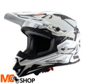 ASTONE KASK MX600 GRAPHIC SEAL WH/BLUE/SAND