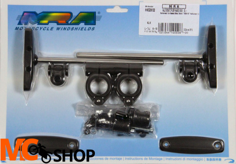 Uchwyty montażowe do szyby MRA HKS28/32