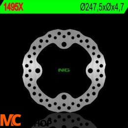 NG1495 TARCZA HAMULCOWA POLARIS RANGER 1000 '14-'15 (247,5X4,7) (4X15,4MM)