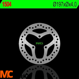 NG1504 TARCZA HAMULCOWA CAN-AM 450DS '08-'14 (197X4) (3X10,5MM)