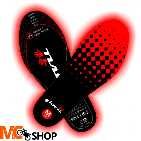 GLOVII GW2 ogrzewane wkładki do butów z pilotem