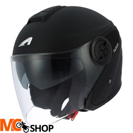 ASTONE DJ10-2 MONO COLOR MATT BLACK Kask otwarty