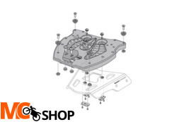 SW-MOTECH GPT.00.152.400 PŁYTA MONTAŻOWA POD KUFER TRAX