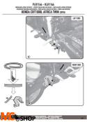 GIVI PLR1144 Stelaż boczny MONOKEY HONDA CRF1000L