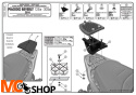 GIVI E349 STELAŻ KUFRA CENTRALNEGO MONOLOCK PIAGGIO BEVERLY