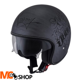 Kask SUOMY ROKK OLDSCHOOL GUNMETAL SCRATCH