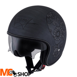 Kask SUOMY ROKK calavera GREY SCRATCH