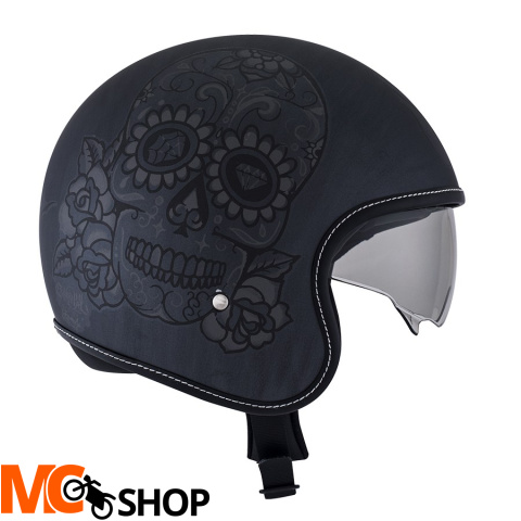 Kask SUOMY ROKK calavera GREY SCRATCH