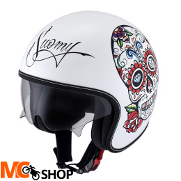 Kask SUOMY ROKK calavera white