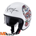 Kask SUOMY ROKK calavera white