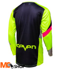 KOSZULKA SEVEN ANNEX IGNITE BLACK/FLO YELLOW 2018