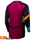 KOSZULKA SEVEN ANNEX IGNITE BLACK/MAROON 2018