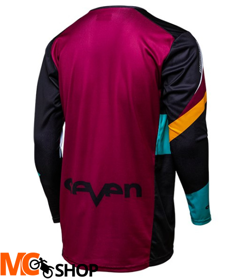 KOSZULKA SEVEN ANNEX IGNITE BLACK/MAROON 2018