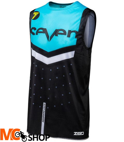 KOSZULKA SEVEN ZERO FLITE BLACK/BLUE 2018