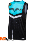 KOSZULKA SEVEN ZERO FLITE BLACK/BLUE 2018