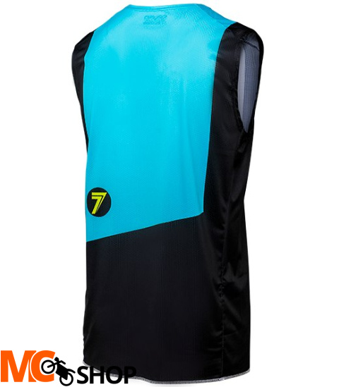 KOSZULKA SEVEN ZERO FLITE BLACK/BLUE 2018