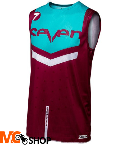 KOSZULKA SEVEN ZERO FLITE MAROON/AQUALITE 2018