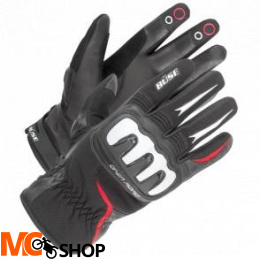 Rękawice motocyklowe BUSE Sport czarno-czerwone