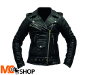 KURTKA SKÓRZANA OZONE RAMONES LADY BLACK