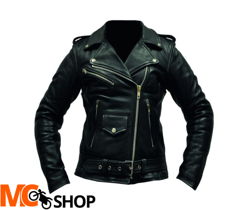 KURTKA SKÓRZANA OZONE RAMONES LADY BLACK
