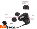 SENA SMH10-11 INTERCOM MOTOCYKLOWY BLUETOOTH 3.0 DO 900M Z UNIWERSALNYM ZESTAWEM MIKROFONÓW ( 1 ZESTAW )