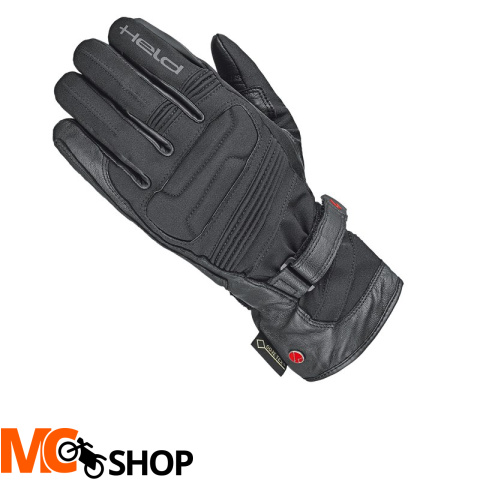 RĘKAWICE SKÓRZANO-TEKSTYLNE HELD SATU II BLACK