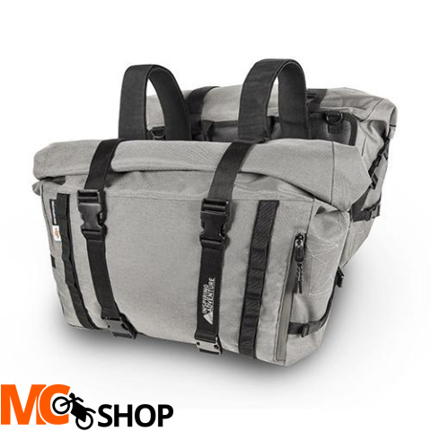 KAPPA RA316BK TORBY BOCZNE 25L KOLOR CZARNY, SZARY