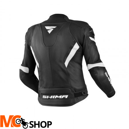 SHIMA CHASE WHITE KURTKA SKÓRZANA