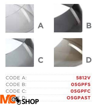 SZYBA DO KASKU AIROH GP500 CLEAR