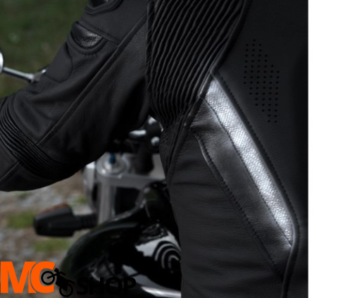 SHIMA CHASE BLACK KURTKA SKÓRZANA