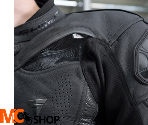 SHIMA CHASE WHITE KURTKA SKÓRZANA