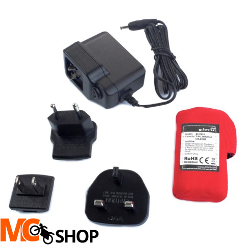 GLOVII GJ1R ogrzewana bluza z baterią i ładowarką