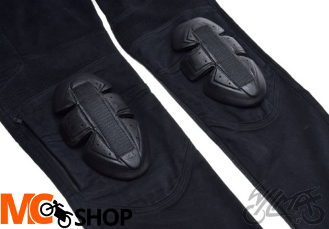 SPODNIE MOTOCYKLOWE LEOSHI BOJÓWKI CZARNE