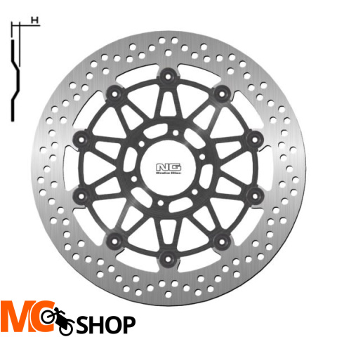 NG1369 TARCZA HAMULCOWA KTM 950/990 SMR/SMT 05-14