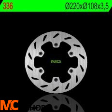 NG336 TARCZA HAMULCOWA DRAC 50 93-99 RR 50, PEUG