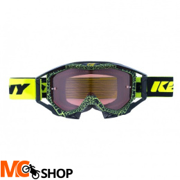 KENNY GOGLE TITANIUM GRANIT NEON YELLOW