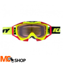 KENNY GOGLE TITANIUM NEON YELLOW RED