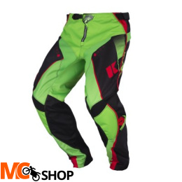 KENNY SPODNIE OFF-ROAD TRACK BLACK/GREEN/RED