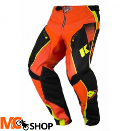 KENNY SPODNIE OFF-ROAD TRACK BLACK/ORANGE